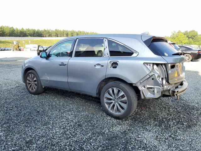 5FRYD4H69GB040613 - 2016 ACURA MDX TECHNOLOGY SILVER photo 2