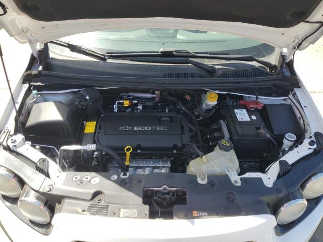 1G1JA5SH5C4135658 - 2012 CHEVROLET SONIC LS WHITE photo 11