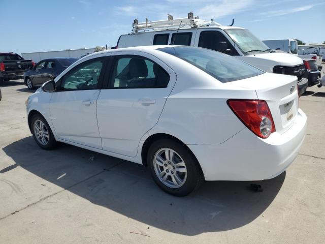 1G1JA5SH5C4135658 - 2012 CHEVROLET SONIC LS WHITE photo 2
