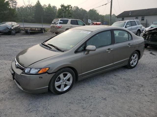 1HGFA16828L077538 - 2008 HONDA CIVIC SEDA EX GRAY photo 1