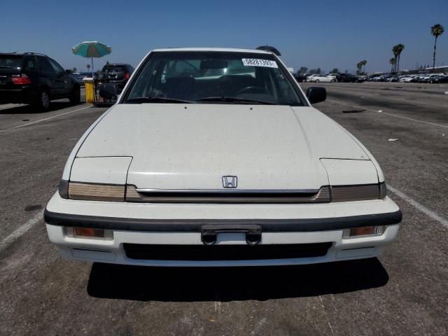 JHMCA5643KC020258 - 1989 HONDA ACCORD LXI WHITE photo 5