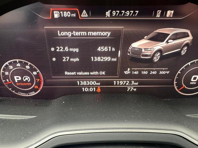 WA1LAAF70KD003331 - 2019 AUDI Q7 PREMIUM PLUS BLACK photo 10