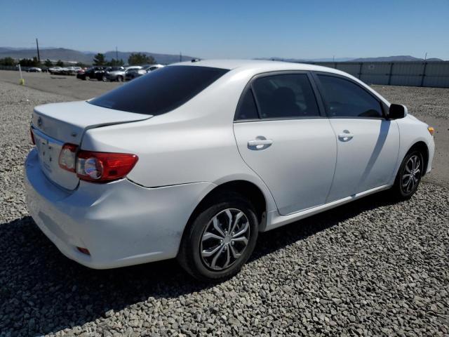 2T1BU4EE7BC656469 - 2011 TOYOTA COROLLA BASE WHITE photo 3