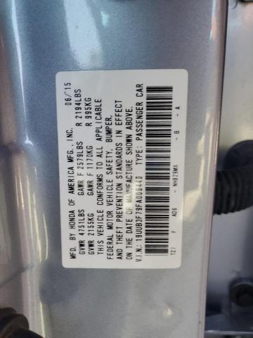 19UUB3F79FA009446 - 2015 ACURA TLX ADVANCE 银色 照片 12