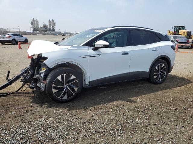 WVGTMPE26MP034960 - 2021 VOLKSWAGEN ID.4 PRO S WHITE photo 1