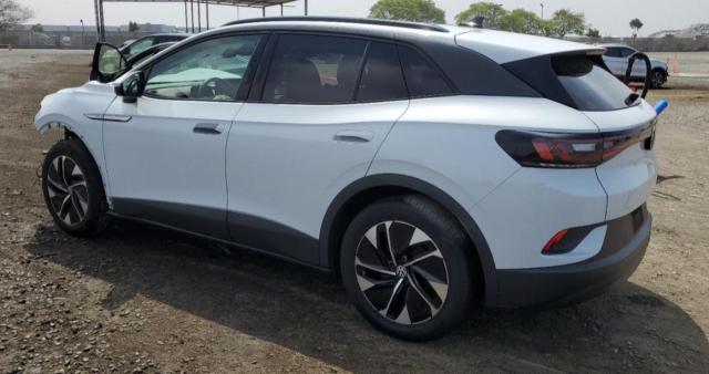 WVGTMPE26MP034960 - 2021 VOLKSWAGEN ID.4 PRO S WHITE photo 2