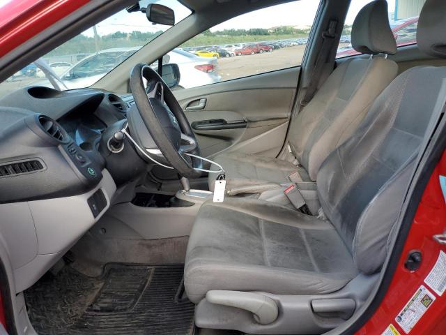 JHMZE2H39DS005421 - 2013 HONDA INSIGHT RED photo 7