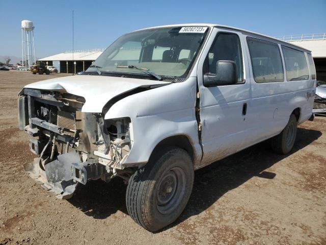 1FBSS3BL5CDA78478 - 2012 FORD ECONOLINE E350 SUPER DUTY WAGON WHITE photo 1