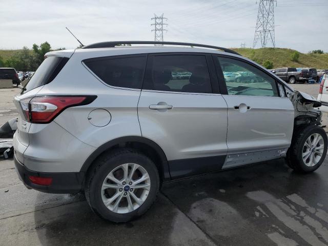 1FMCU0GD7JUA32377 - 2018 FORD ESCAPE SE SILVER photo 3