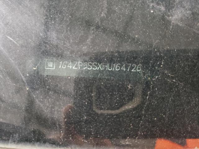 1G4ZP5SSXHU164726 - 2017 BUICK LACROSSE ESSENCE GRAY photo 13