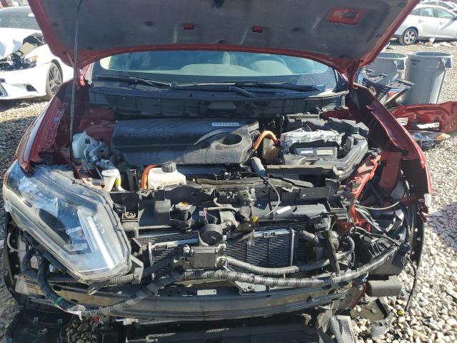 5N1ET2MV9JC846508 - 2018 NISSAN ROGUE SV HYBRID RED photo 11