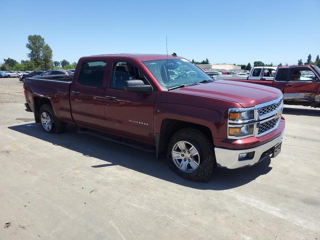 3GCUKREC7EG298231 - 2014 CHEVROLET SILVERADO K1500 LT RED photo 4