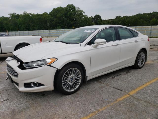 3FA6P0HDXER207537 - 2014 FORD FUSION SE WHITE photo 1