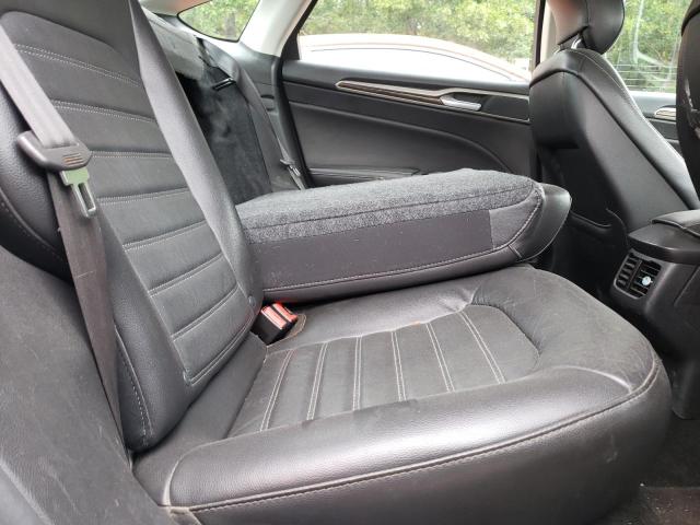 3FA6P0HDXER207537 - 2014 FORD FUSION SE WHITE photo 10