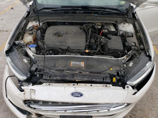 3FA6P0HDXER207537 - 2014 FORD FUSION SE WHITE photo 11