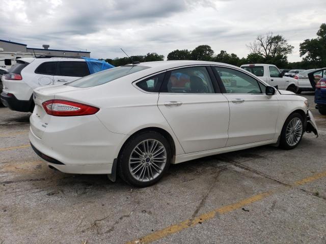 3FA6P0HDXER207537 - 2014 FORD FUSION SE WHITE photo 3