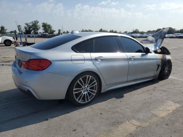 WBA4F7C30HG789331 - 2017 BMW 430I GRAN COUPE SILVER photo 3