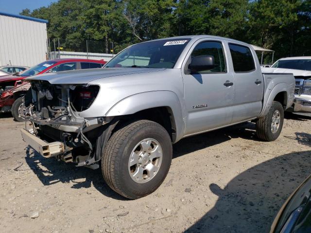 5TEJU62N45Z140676 - 2005 TOYOTA TACOMA DOUBLE CAB PRERUNNER SILVER photo 1