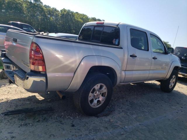 5TEJU62N45Z140676 - 2005 TOYOTA TACOMA DOUBLE CAB PRERUNNER SILVER photo 3