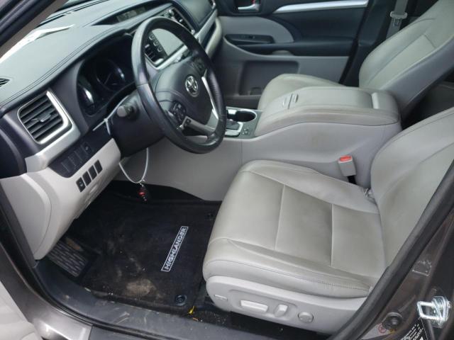5TDJKRFH9FS120157 - 2015 TOYOTA HIGHLANDER XLE Մոխրագույն լուսանկար 7