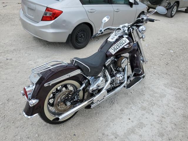 1HD1JDB186Y091476 - 2006 HARLEY-DAVIDSON FLSTNI BURGUNDY photo 4