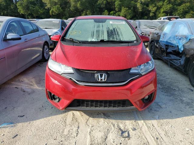 3HGGK5G83FM716805 - 2015 HONDA FIT EX RED photo 5