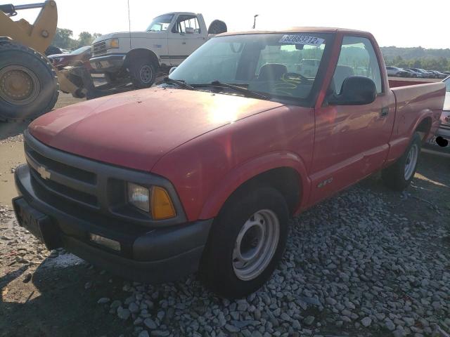 1GCCS14X0T8135683 - 1996 CHEVROLET .S10 S10 RED photo 2