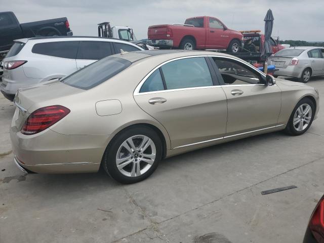 WDDUG6GB6LA518108 - 2020 MERCEDES-BENZ S 450 BEIGE photo 3