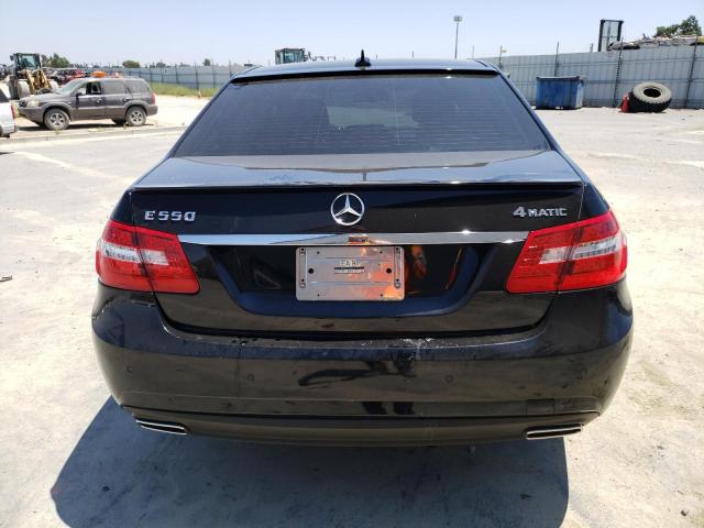 WDDHF9BB0DA706900 - 2013 MERCEDES-BENZ E 550 4MATIC BLACK photo 6