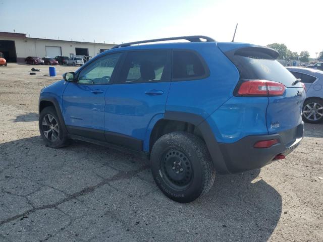 1C4PJMBS6HW589985 - 2017 JEEP CHEROKEE TRAILHAWK Կապույտ լուսանկար 2