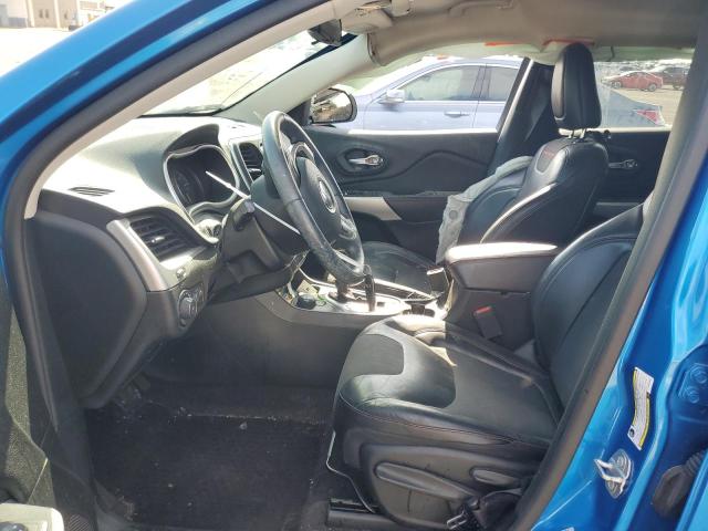 1C4PJMBS6HW589985 - 2017 JEEP CHEROKEE TRAILHAWK Կապույտ լուսանկար 7