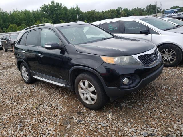 5XYKT4A68CG216378 - 2012 KIA SORENTO BASE BLACK photo 4