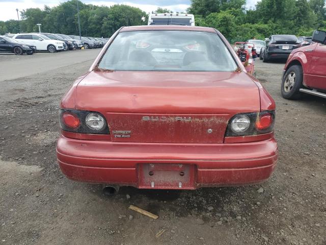 JF1GC4354YH503098 - 2000 SUBARU IMPREZA L RED photo 6