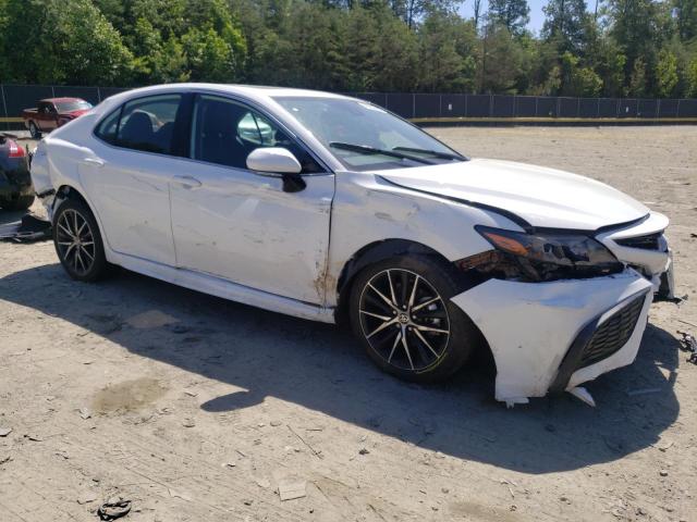 4T1S31AK0RU078124 - 2024 TOYOTA CAMRY SE NIGHT SHADE WHITE photo 4