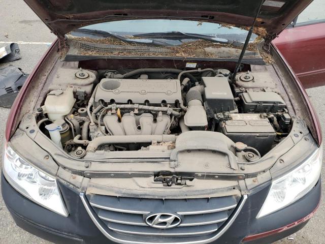 5NPET4AC6AH612401 - 2010 HYUNDAI SONATA GLS MAROON photo 11