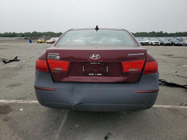 5NPET4AC6AH612401 - 2010 HYUNDAI SONATA GLS MAROON photo 6