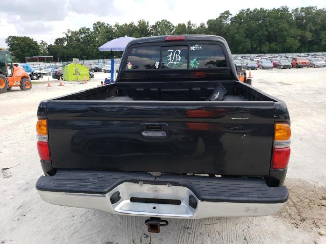 5TEGN92N82Z021128 - 2002 TOYOTA TACOMA DOUBLE CAB PRERUNNER BLACK photo 6