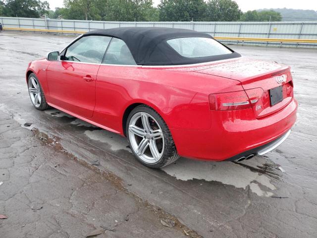 WAUVGAFH5BN013754 - 2011 AUDI S5 PRESTIGE RED photo 2