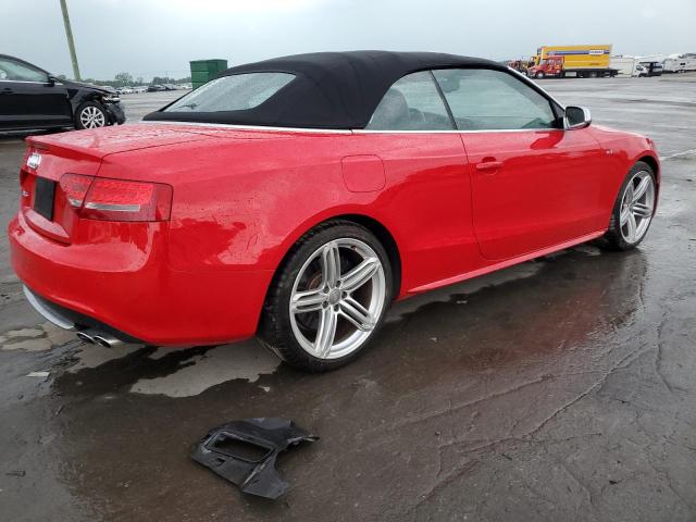 WAUVGAFH5BN013754 - 2011 AUDI S5 PRESTIGE RED photo 3