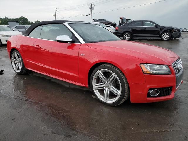 WAUVGAFH5BN013754 - 2011 AUDI S5 PRESTIGE RED photo 4