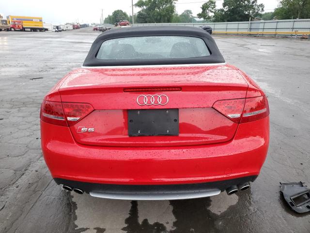 WAUVGAFH5BN013754 - 2011 AUDI S5 PRESTIGE RED photo 6