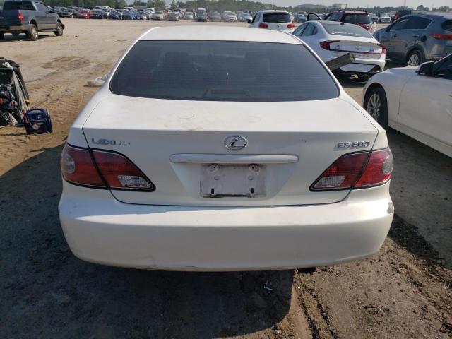 JTHBF30G520030487 - 2002 LEXUS ES 300 WHITE photo 6