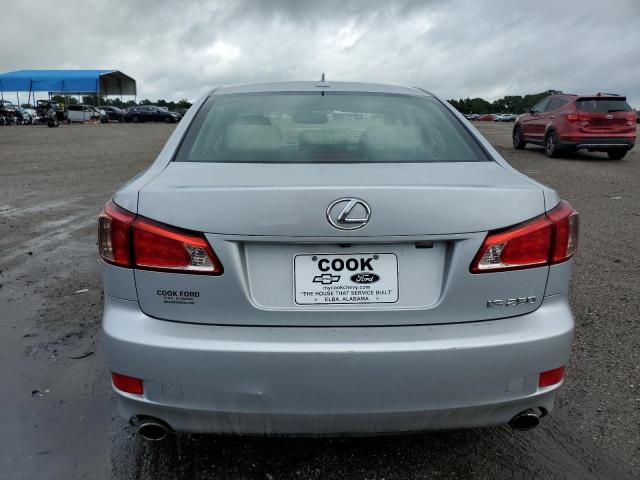 JTHBF5C27C5176759 - 2012 LEXUS IS 250 SILVER photo 6