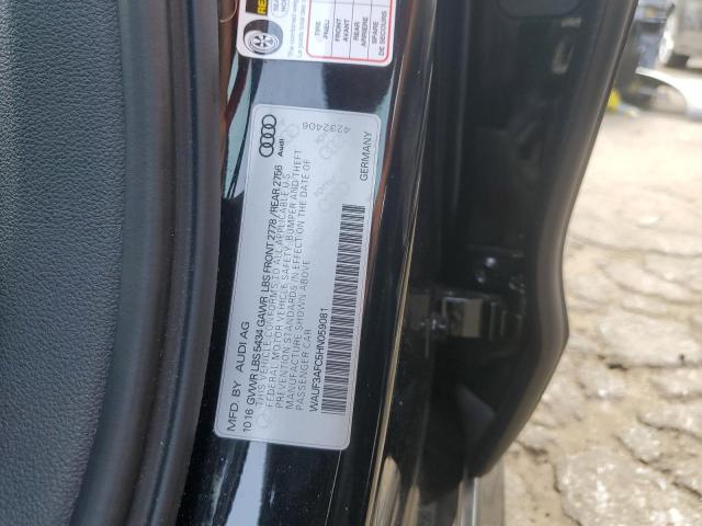 WAUF3AFC5HN059081 - 2017 AUDI A6 COMPETITION PRESTIGE BLACK photo 13