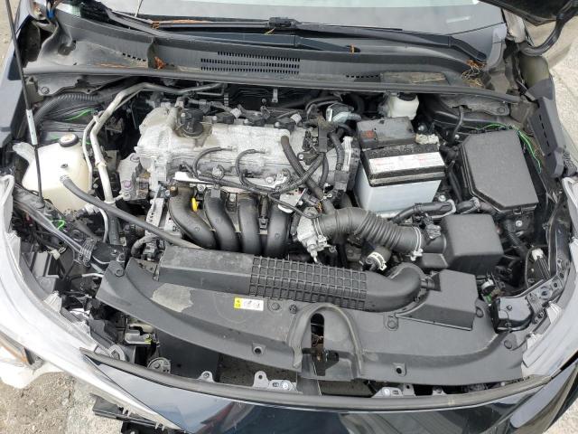 5YFEPMAE9MP195093 - 2021 TOYOTA COROLLA LE BLACK photo 11