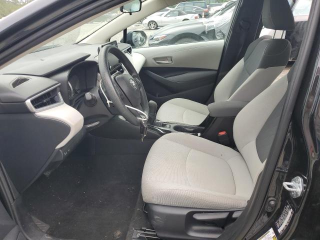 5YFEPMAE9MP195093 - 2021 TOYOTA COROLLA LE BLACK photo 7