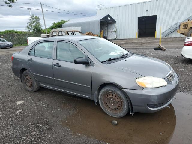 2T1BR32E46C608756 - 2006 TOYOTA COROLLA CE GRAY photo 4