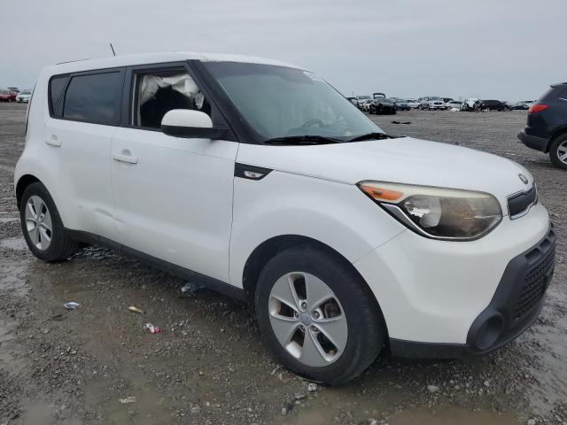 KNDJN2A26E7011228 - 2014 KIA SOUL WHITE photo 4