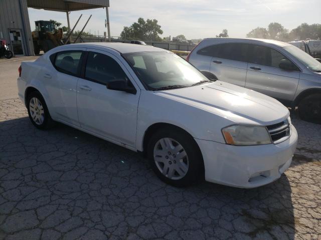 1C3CDZAB3CN174811 - 2012 DODGE AVENGER SE WHITE photo 4