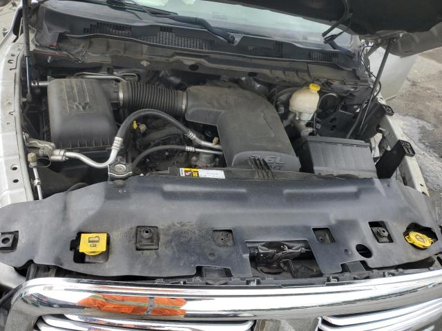 1C6RR7GG9GS118756 - 2016 RAM 1500 SLT SILVER photo 11